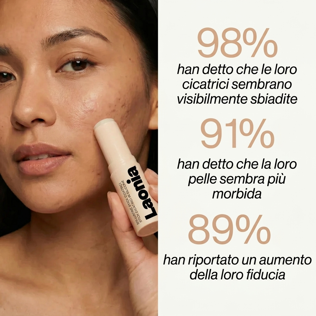 Stick Riparatore di Cicatrici con Silicone Medicale – Leviga e Riduce i Segni Visibili