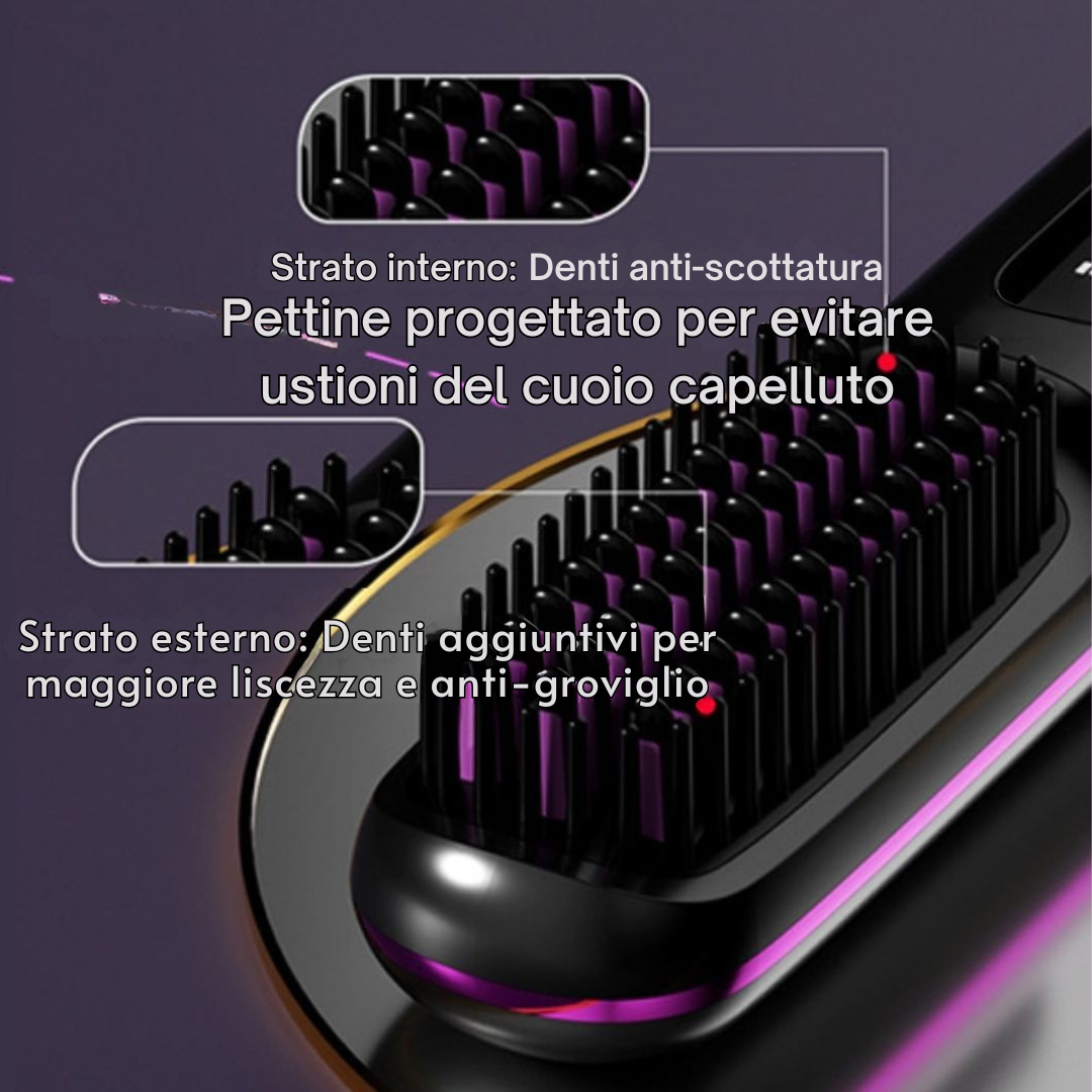 Spazzola styling per capelli corti