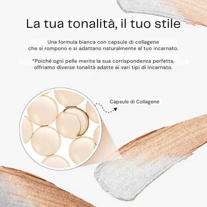 Fondotinta 2-in-1 con pennello integrato