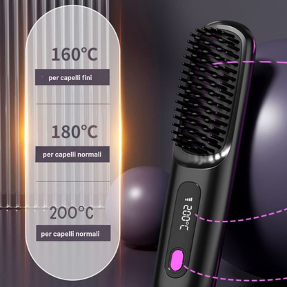 Spazzola styling per capelli corti