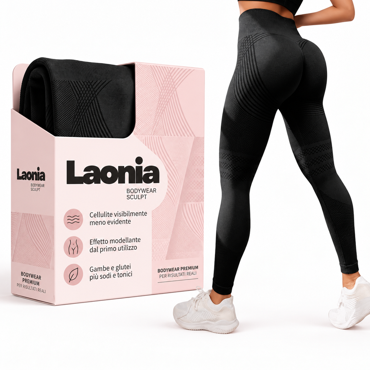 Laonia – Leggings 3D Anticellulite e Modellanti