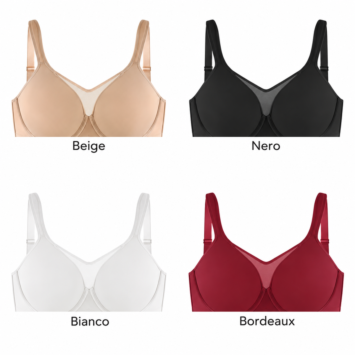 Laonia – Reggiseno Minimizer che Mantiene il Seno Separato