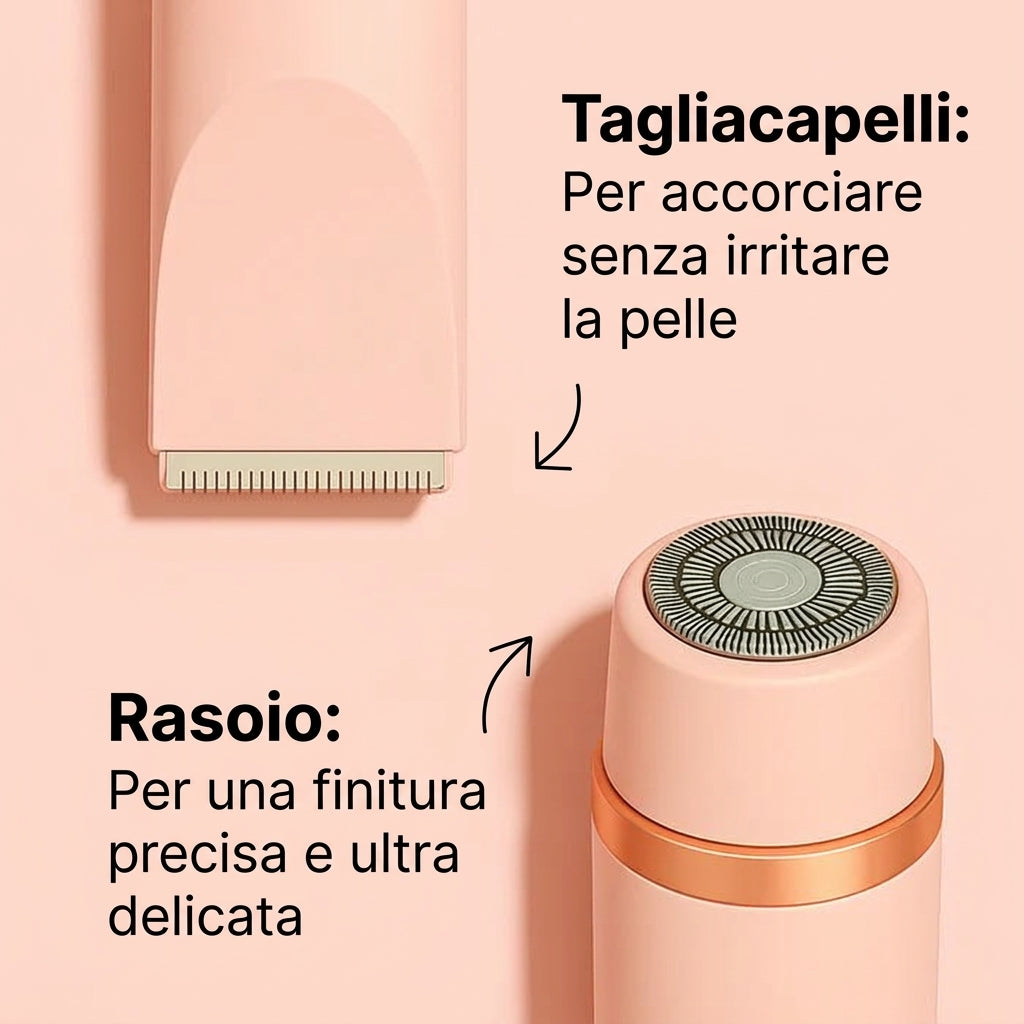 Rasoio Lushia® – La soluzione delicata per tutte le zone sensibili