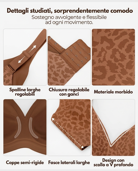 Lushia™ Reggiseno Seconda Pelle