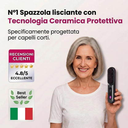 Spazzola styling per capelli corti