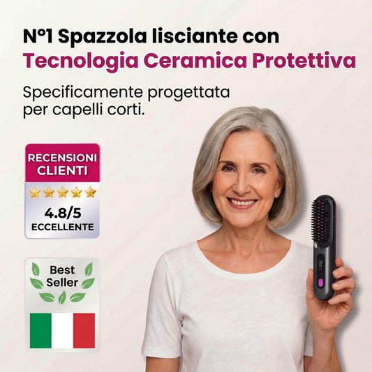 Spazzola styling per capelli corti
