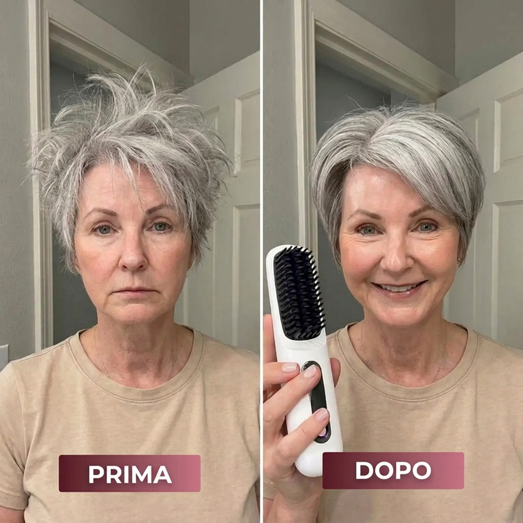 Spazzola styling per capelli corti