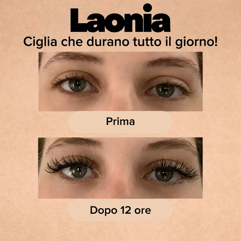 Ciglia magnetiche Laonia™ senza colla