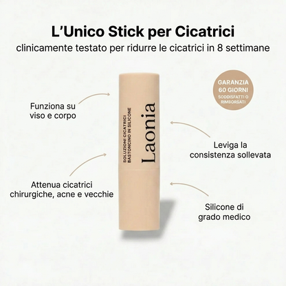Stick Riparatore di Cicatrici con Silicone Medicale – Leviga e Riduce i Segni Visibili