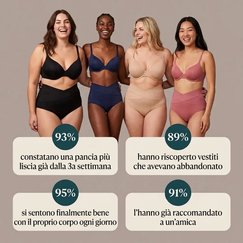 Culotte post parto a compressione 360°