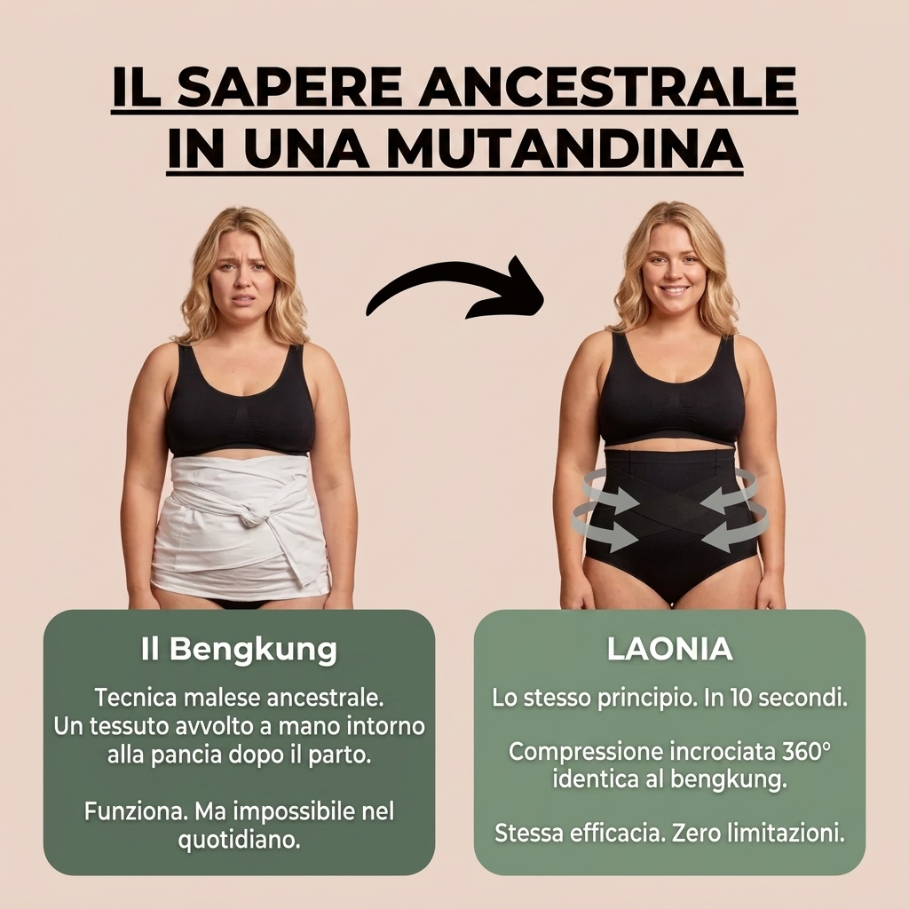 Culotte post parto a compressione 360°