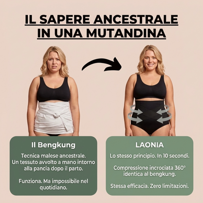 Culotte post parto a compressione 360°