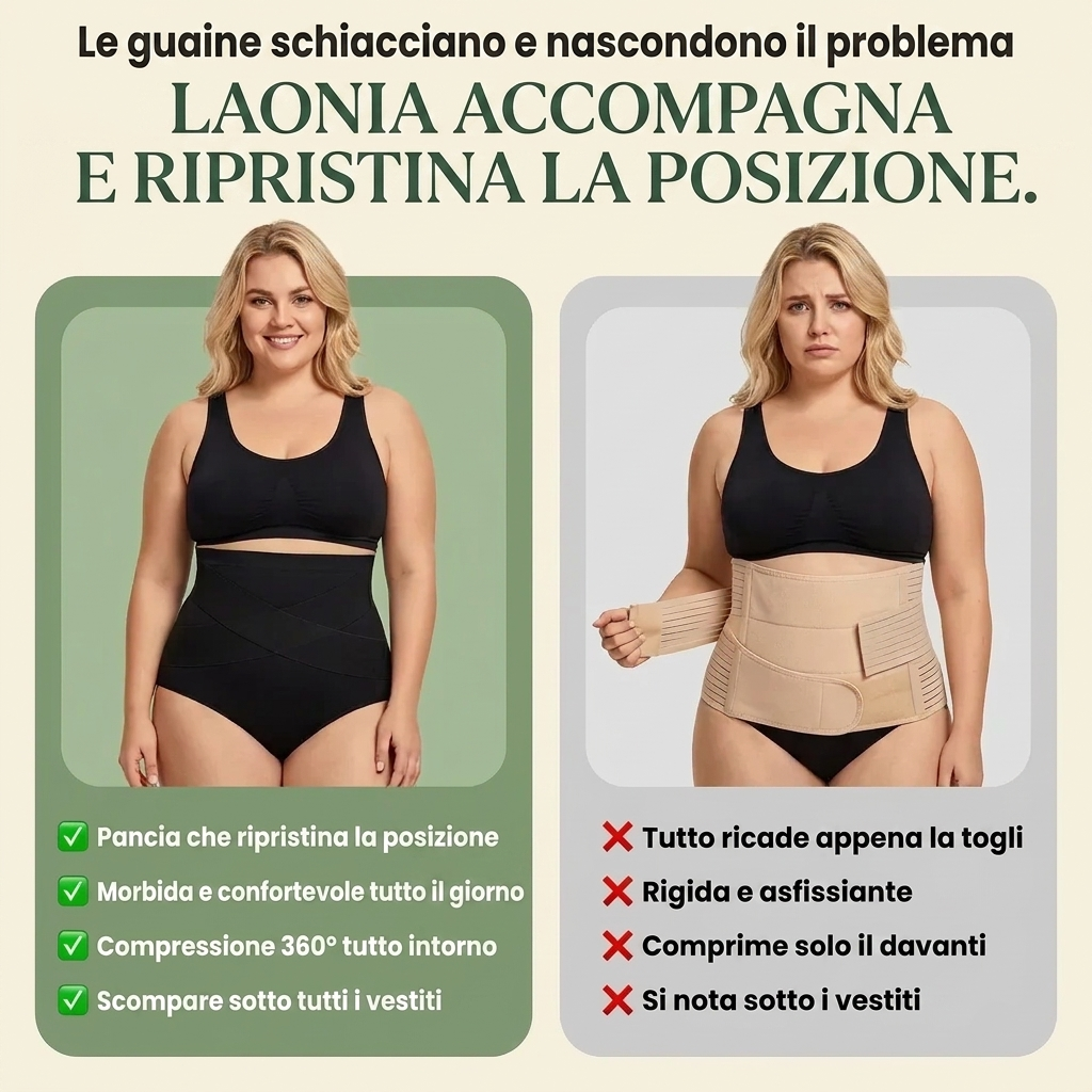 Culotte post parto a compressione 360°