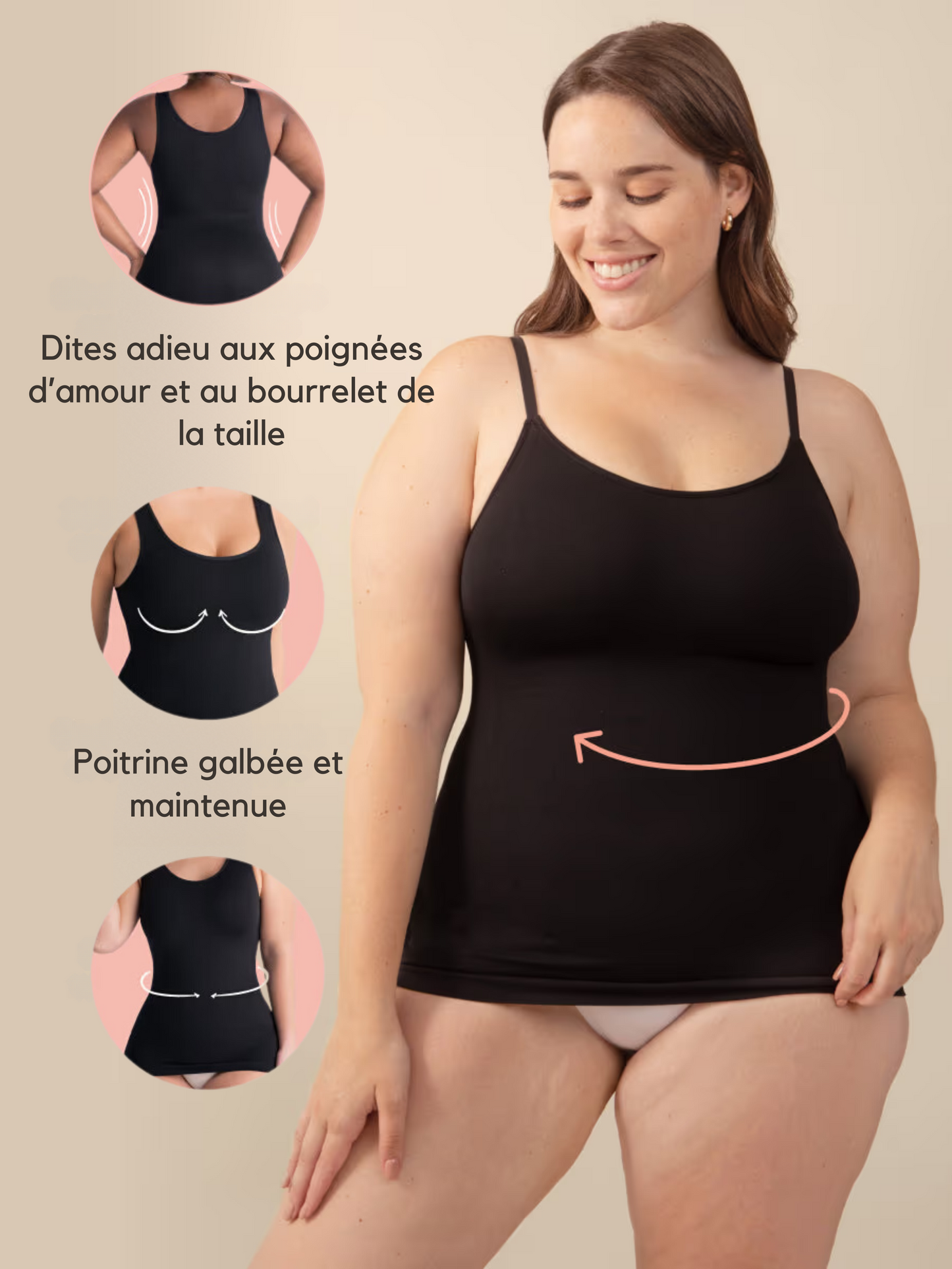 Maglietta Modellante Lushia